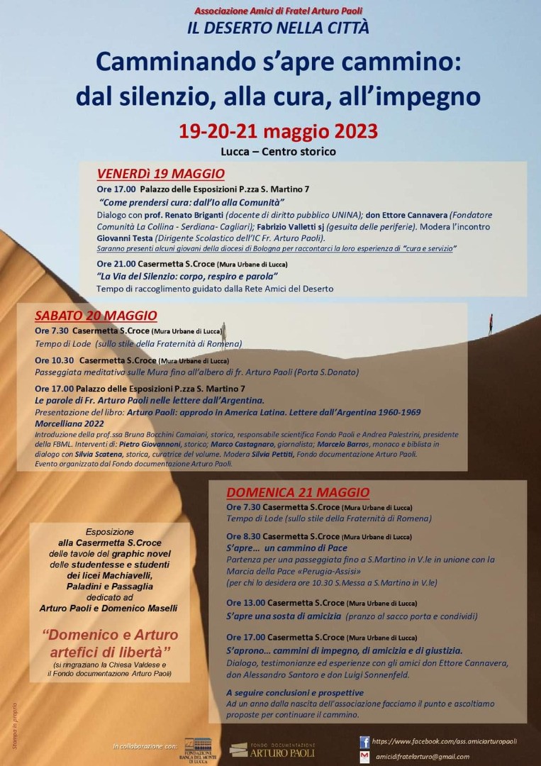 Dal 19 al 21 maggio 2021: a Lucca 