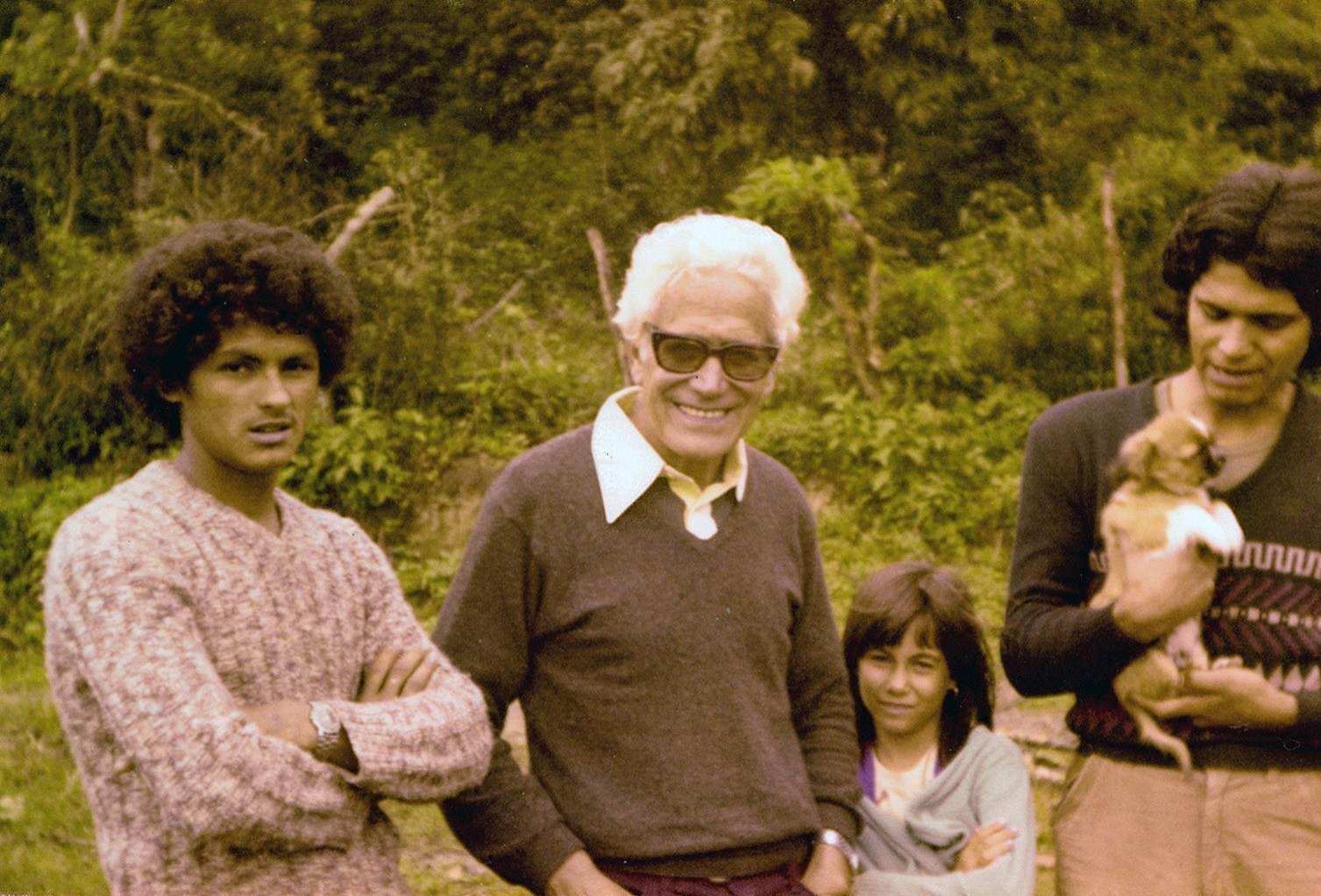 1978, Venezuela, Monte Carmelo - Fratel Arturo con i fratelli Edgar e Pedro