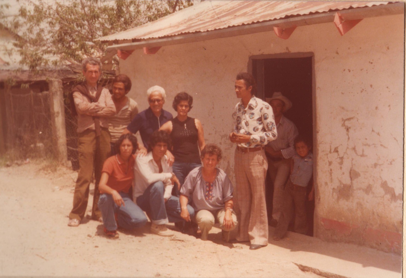 1980, Venezuela, Montecarmelo - Con alcuni amici italiani in visita per la Pasqua