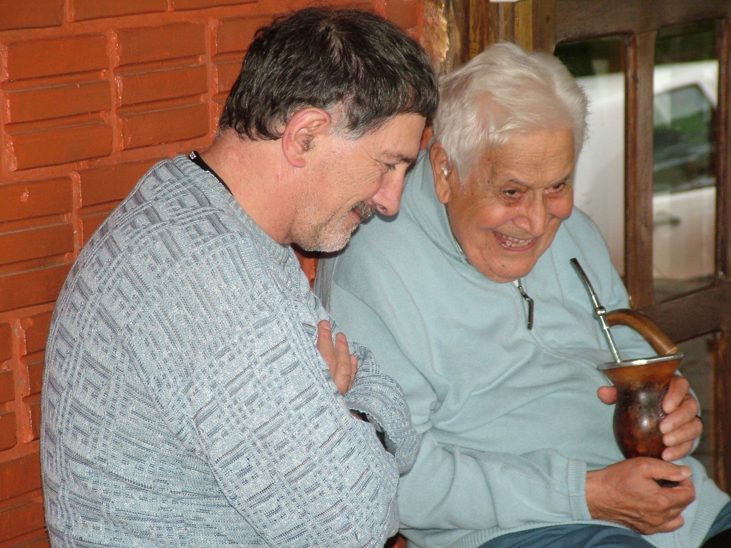 2009, Foz do Iguaçu-Madre Terra - Julio Saquero e fratel Arturo