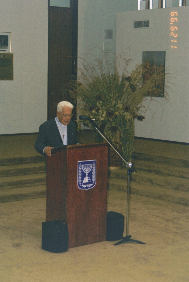 Fratel Arturo Paoli a Brasilia 29 novembre 1999